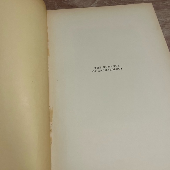 The Romance Of Archaeology 1929 Antique Book - Picture 15 of 16
